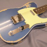 Fender C/S 1963 Telecaster Custom Heavy Relic Lake Placid Blue